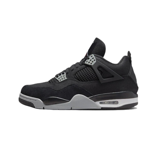 Air Jordan 4 Black Canvas