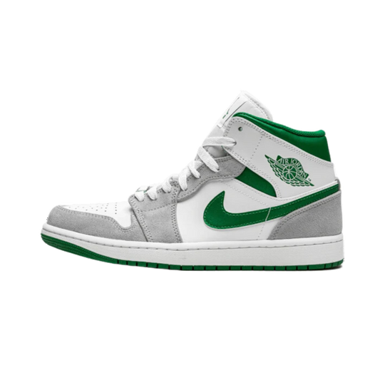 Air Jordan 1 Mid Grey Green