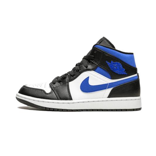 Air Jordan 1 Mid White Black Royal