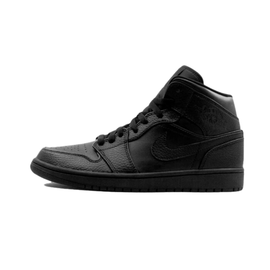 Air Jordan 1 Mid Triple Black