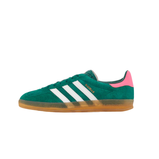 Adidas Gazelle Indoor Collegiate Green Lucid Pink