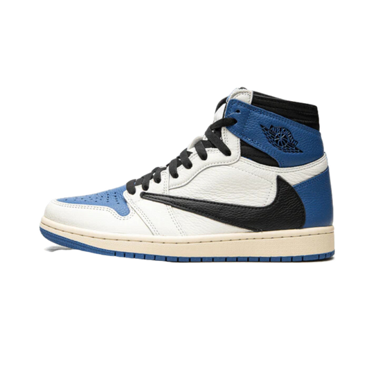 Air Jordan 1 Retro High OG SP Travis Scott Fragment Military Blue