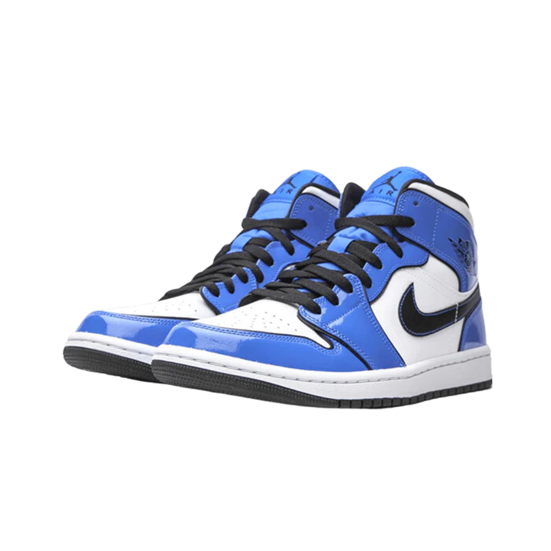 Air Jordan 1 Mid Signal Blue