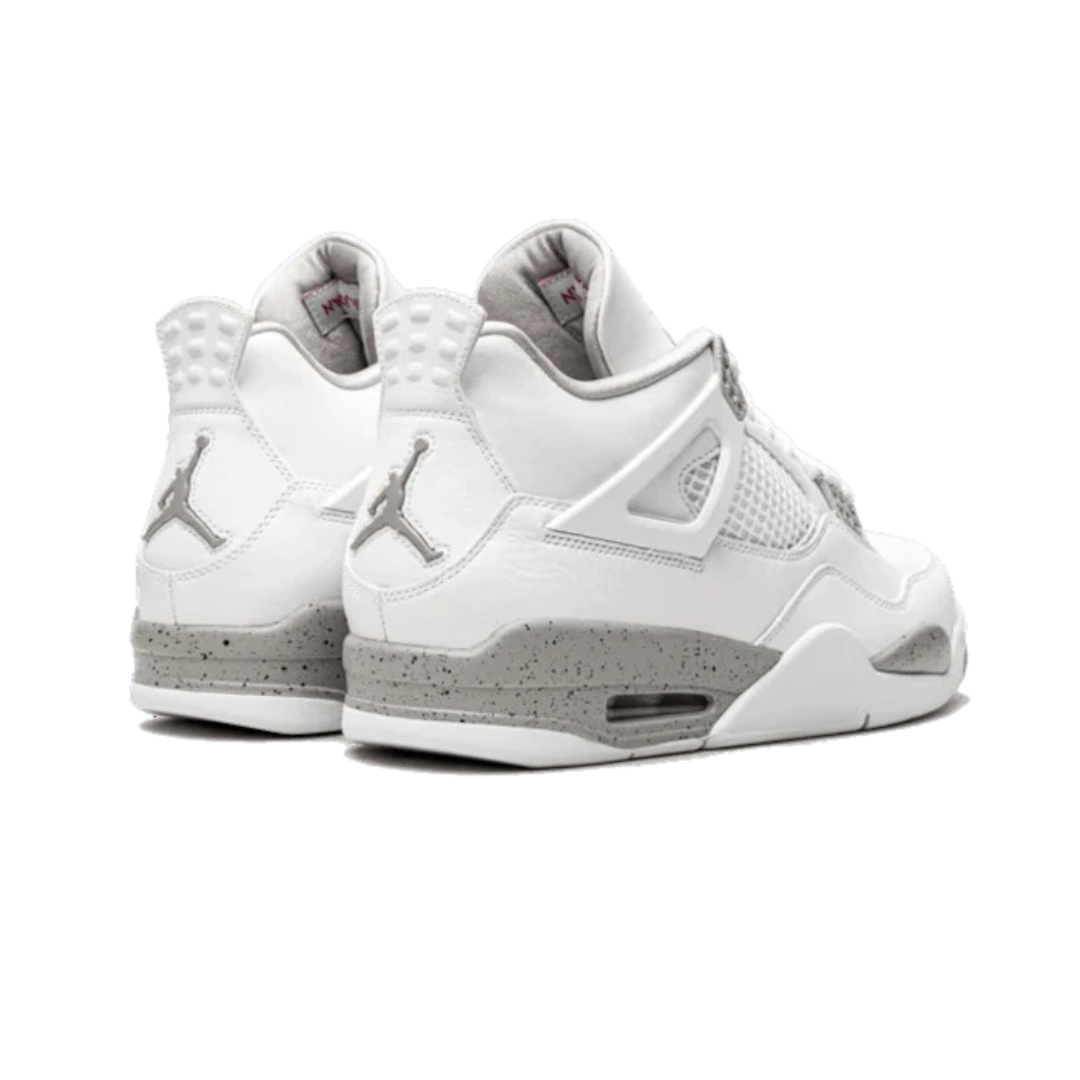 Air Jordan 4 Tech White (White Oreo)