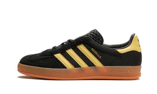 Adidas Gazelle Indoor Core Black Almost Yellow