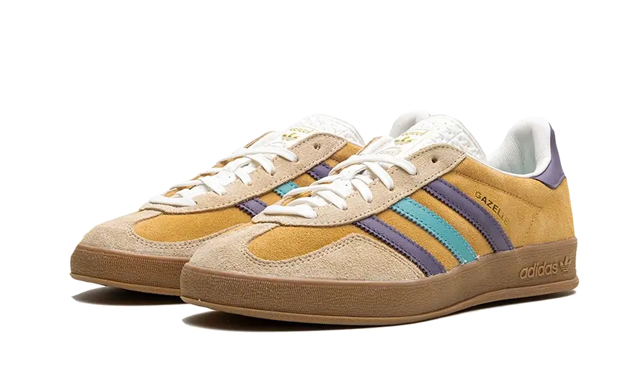 Adidas Gazelle Indoor Glow Orange Shadow Violet