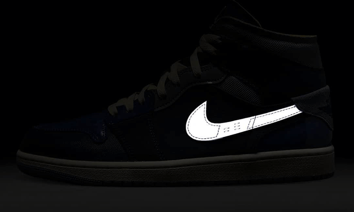 Air Jordan 1 Mid SE Craft Obsidian