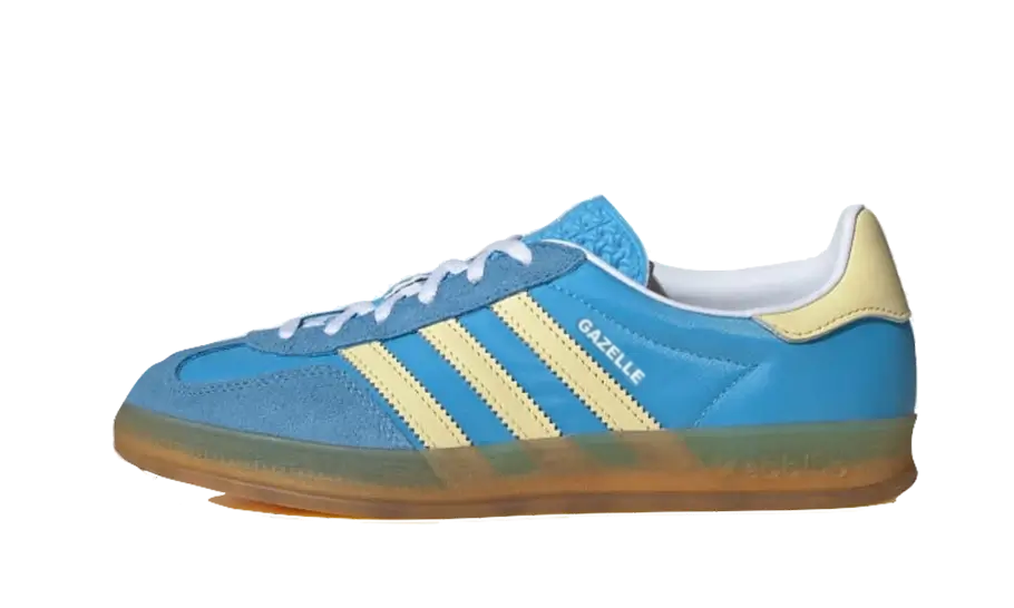 Adidas Gazelle Indoor Semi Blue Burst Almost Yellow