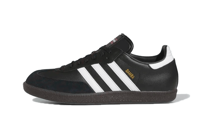 Adidas Samba Leather Black White