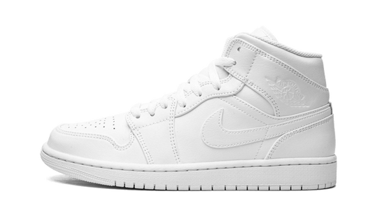 Air Jordan 1 Mid Triple White (2022)