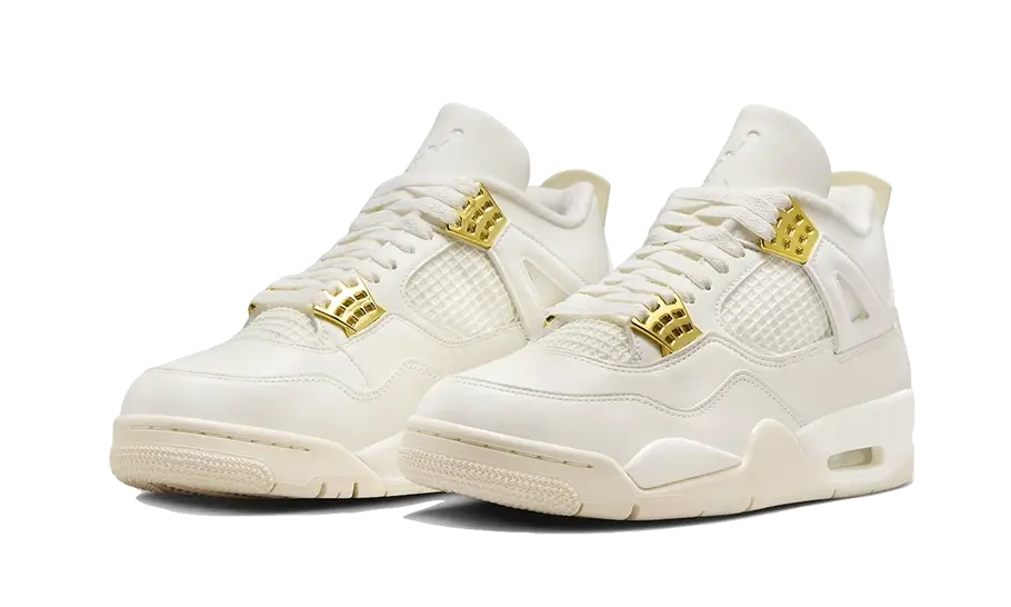 Air Jordan 4 Metallic Gold