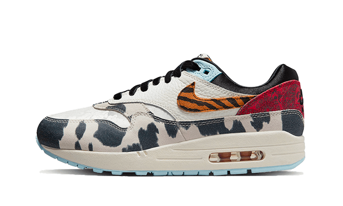 Nike Air Max 1 '87 Tiger Swoosh Cow Print